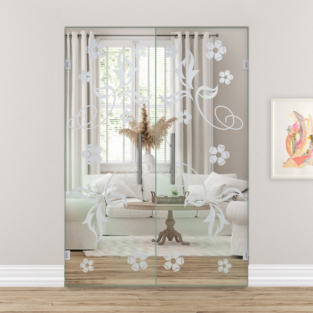 Double Swing Glass Door SGD2 - 2151 - DoorDiscounter