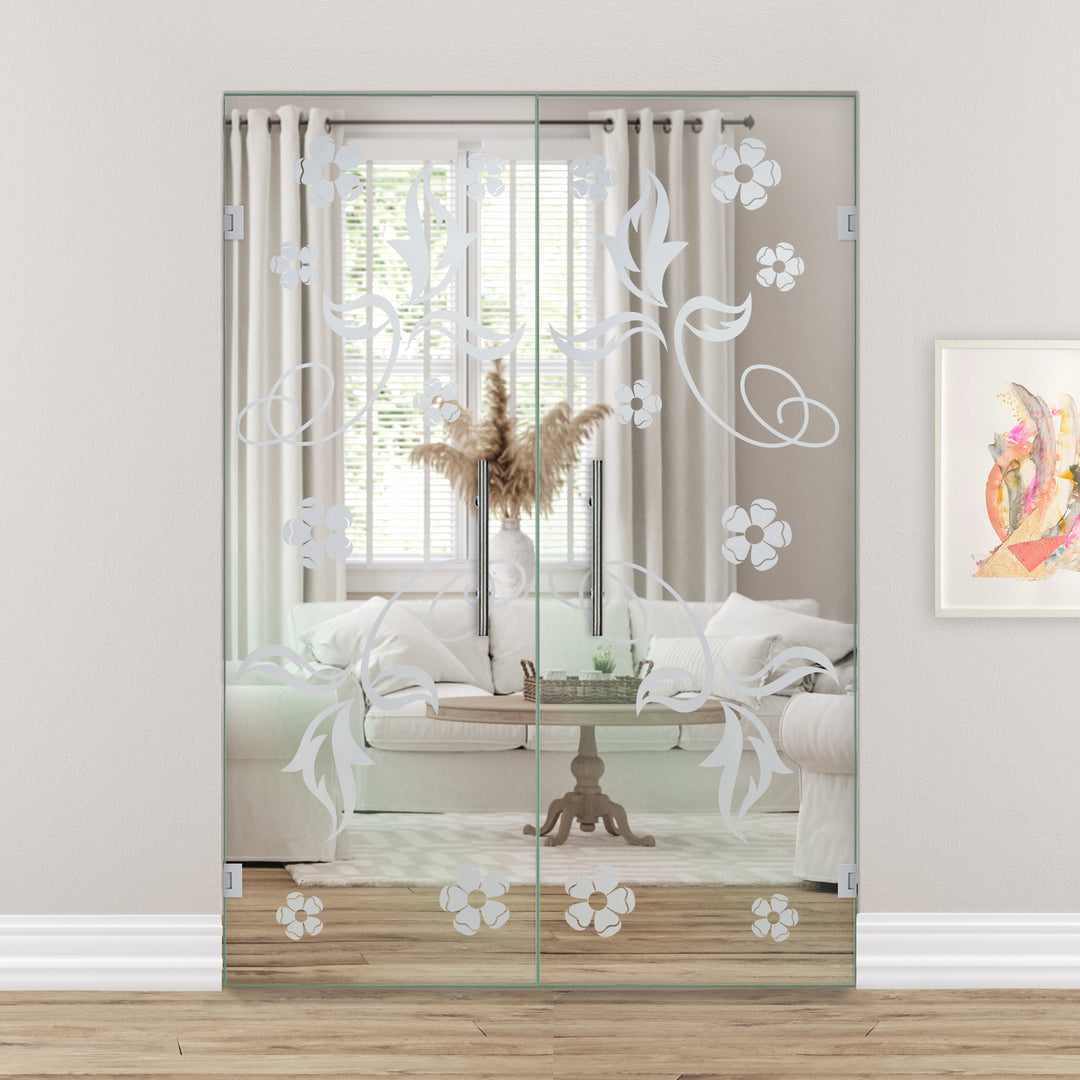 Double Swing Glass Door SGD2 - 2151 - DoorDiscounter