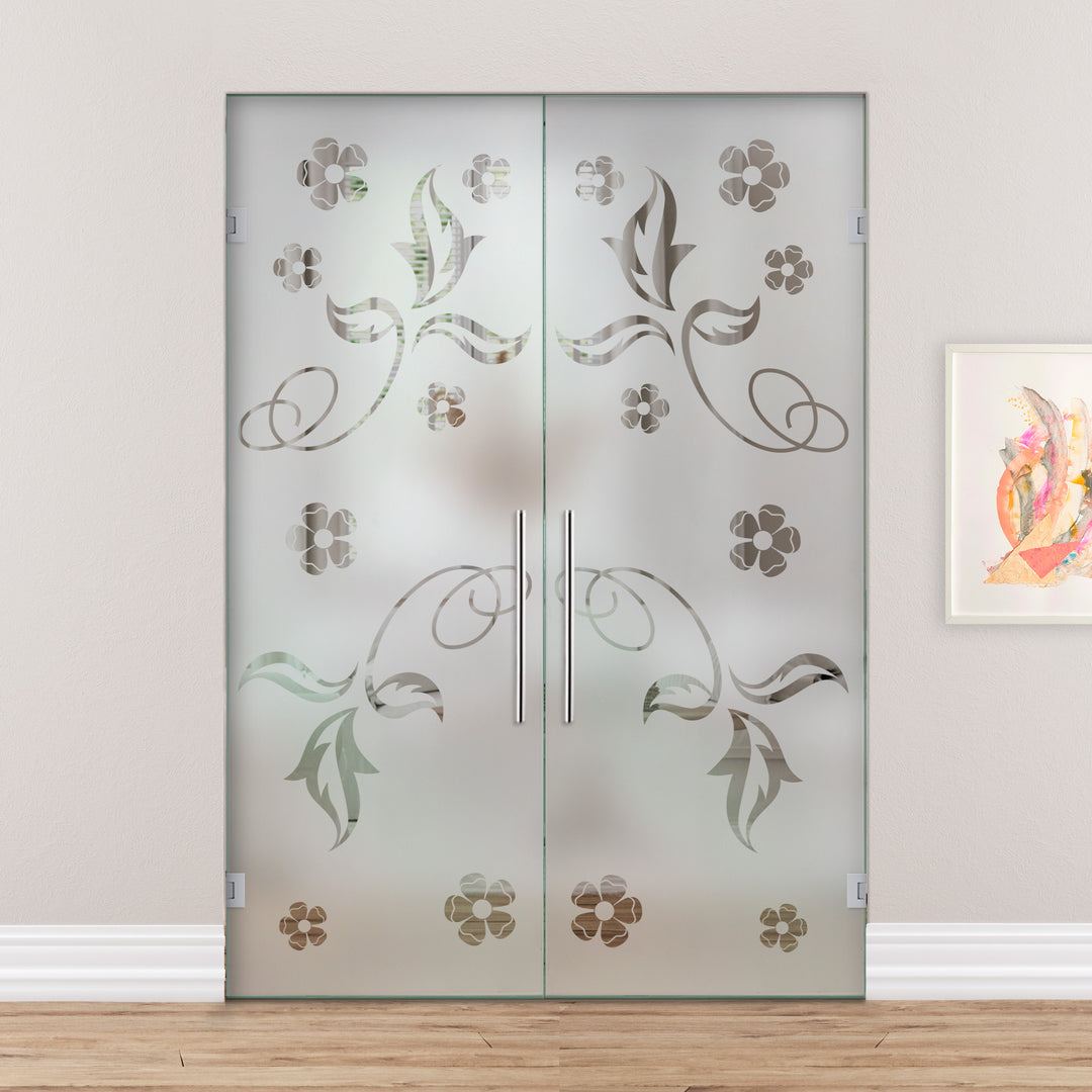 Double Swing Glass Door SGD2 - 2151 - DoorDiscounter