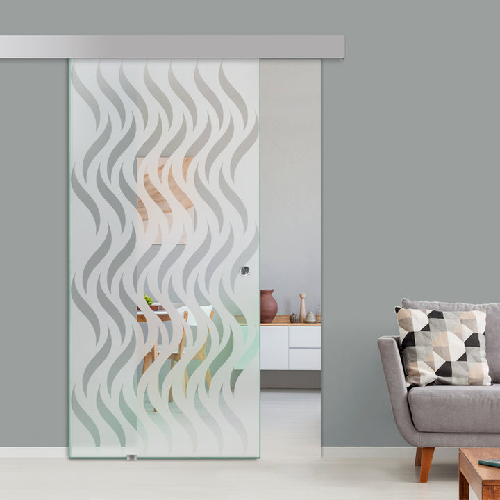 Sliding Glass Barn Door Alu100 SGBD - 1513 - DoorDiscounter