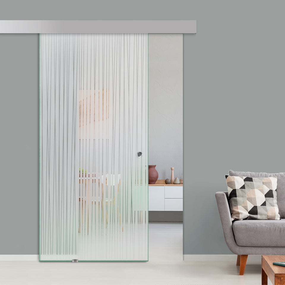 Sliding Glass Barn Door Alu100 SGBD - 1534 - DoorDiscounter