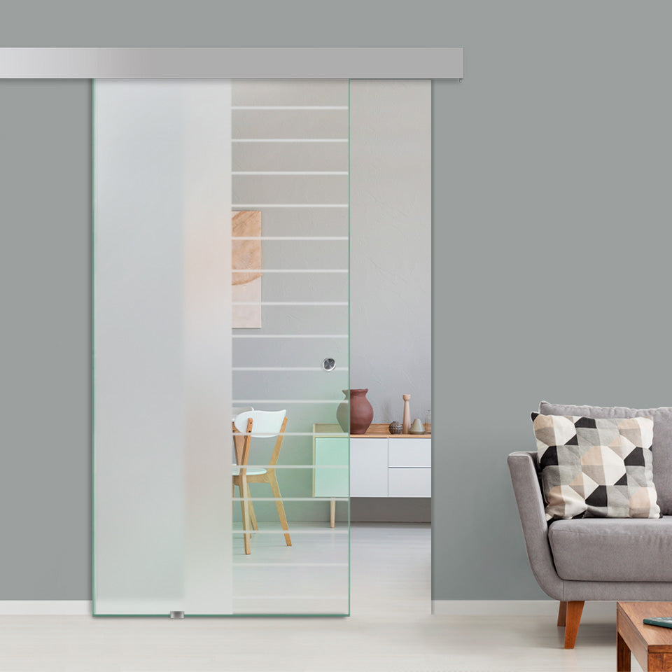 Sliding Glass Barn Door Alu100 SGBD - 1612 - DoorDiscounter