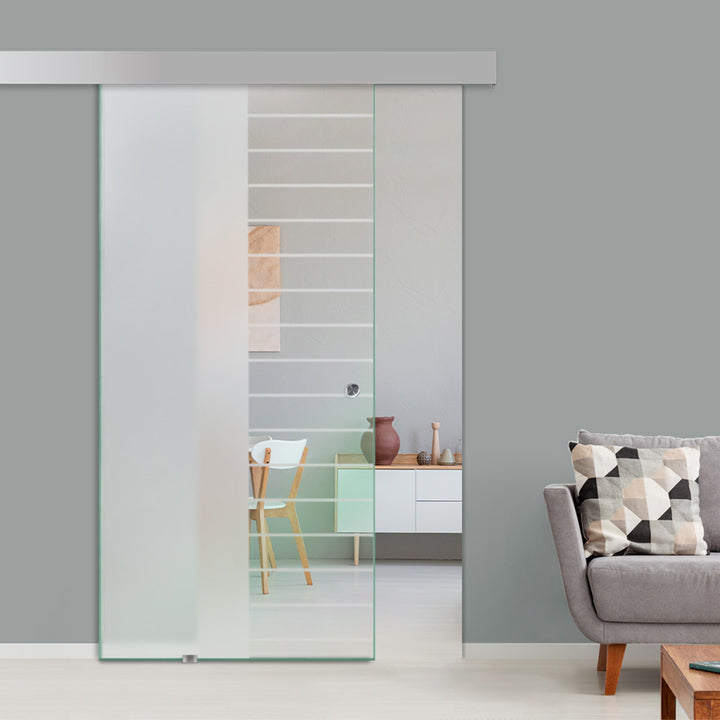 Sliding Glass Barn Door Alu100 SGBD - 1612 - DoorDiscounter