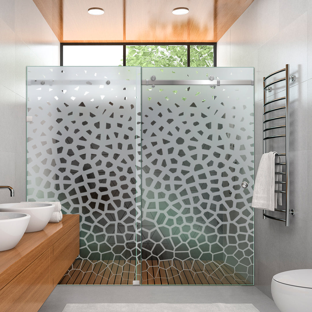 SHOWER GLASS SLIDING DOORS SGSD - 2808 - DoorDiscounter
