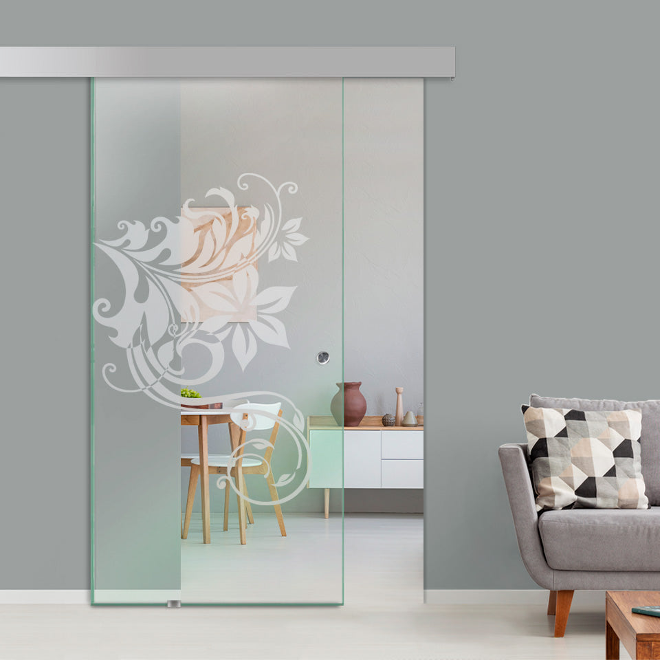 Sliding Glass Barn Door Alu100 SGBD - 1457 - DoorDiscounter