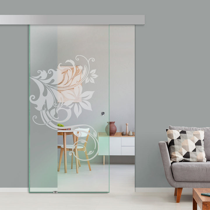 Sliding Glass Barn Door Alu100 SGBD - 1457 - DoorDiscounter
