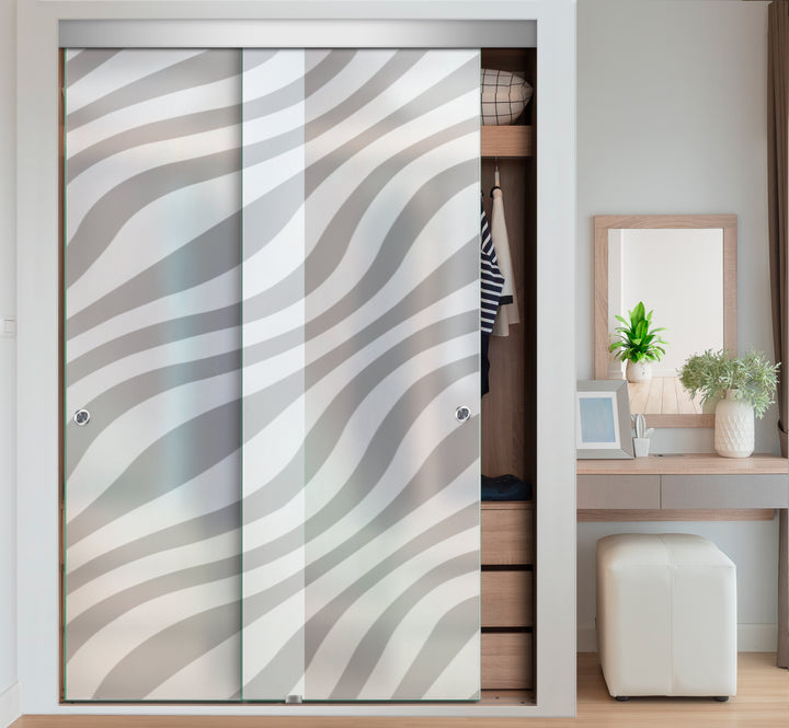 FRAMELESS CLOSET GLASS SLIDING BYPASS DOOR FSGD - 2984 - DoorDiscounter