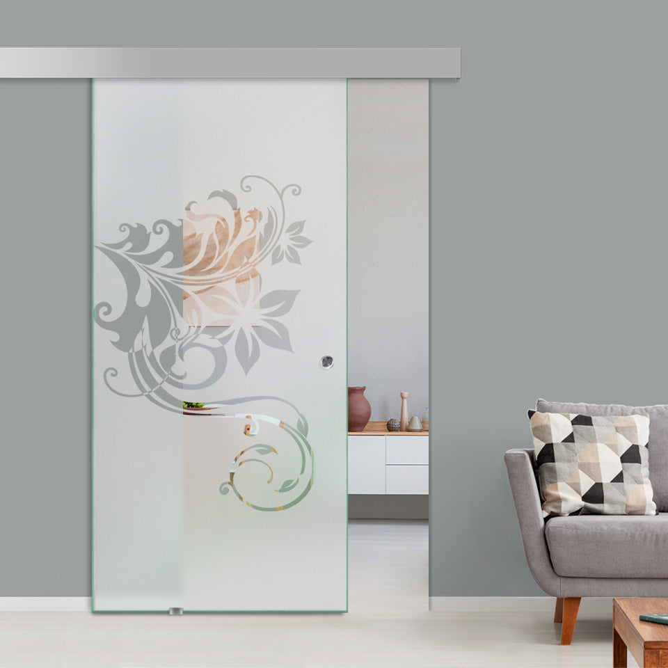 Sliding Glass Barn Door Alu100 SGBD - 1457 - DoorDiscounter