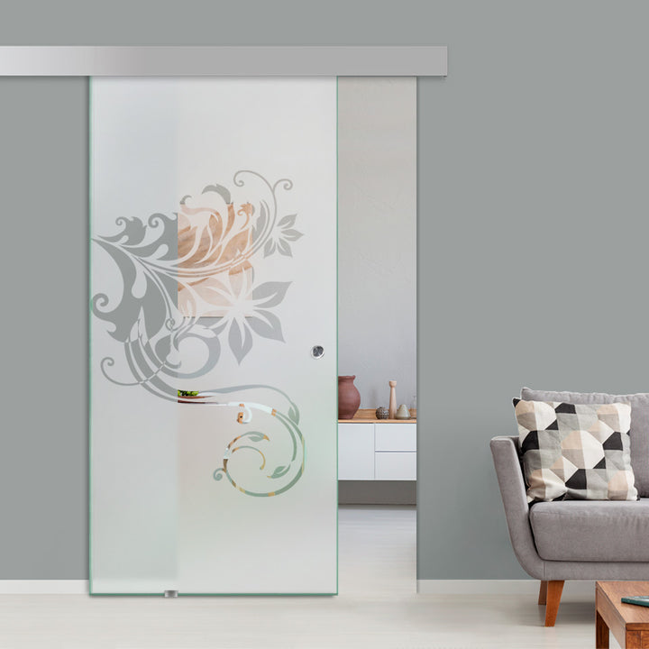 Sliding Glass Barn Door Alu100 SGBD - 1457 - DoorDiscounter