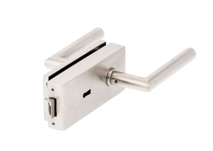 Matt Stainless Steel Lock (Square) MSLB - 1360 - DoorDiscounter
