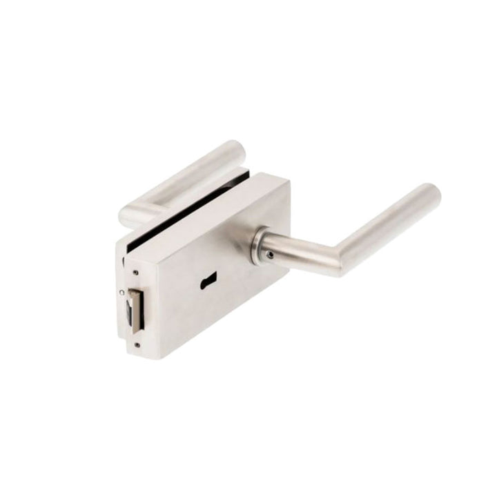 Matt Stainless Steel Lock (Square) MSLB - 1360 - DoorDiscounter