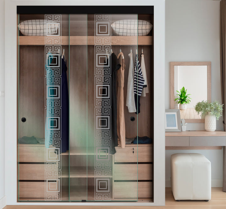 FRAMELESS CLOSET GLASS SLIDING BYPASS DOOR FSGD - 2993 - DoorDiscounter