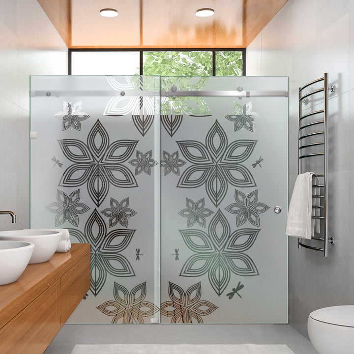 SHOWER GLASS SLIDING DOORS SGSD - 2813 - DoorDiscounter