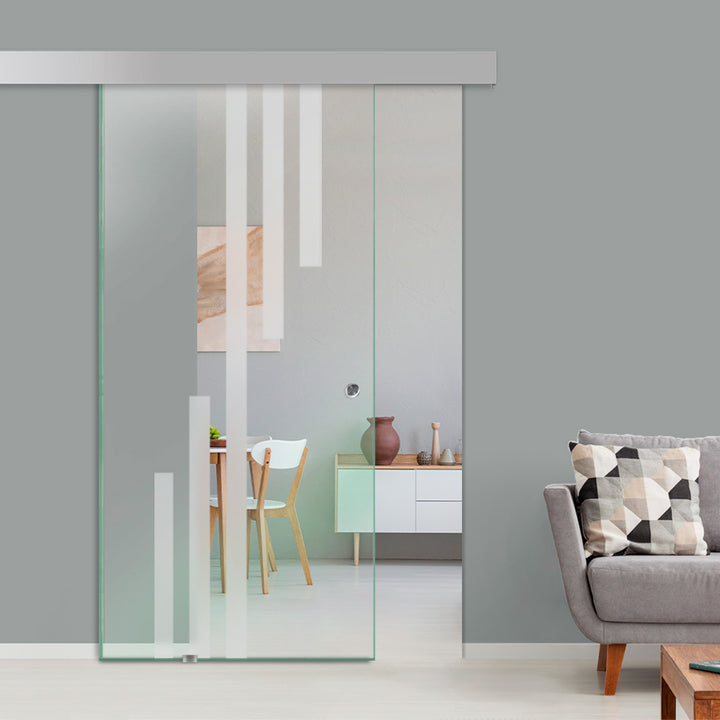 Sliding Glass Barn Door Alu100 SGBD - 1601 - DoorDiscounter