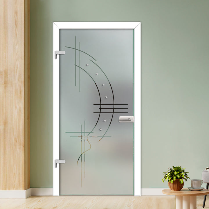 Hinged Glass Door HGD1 - 2757 - DoorDiscounter
