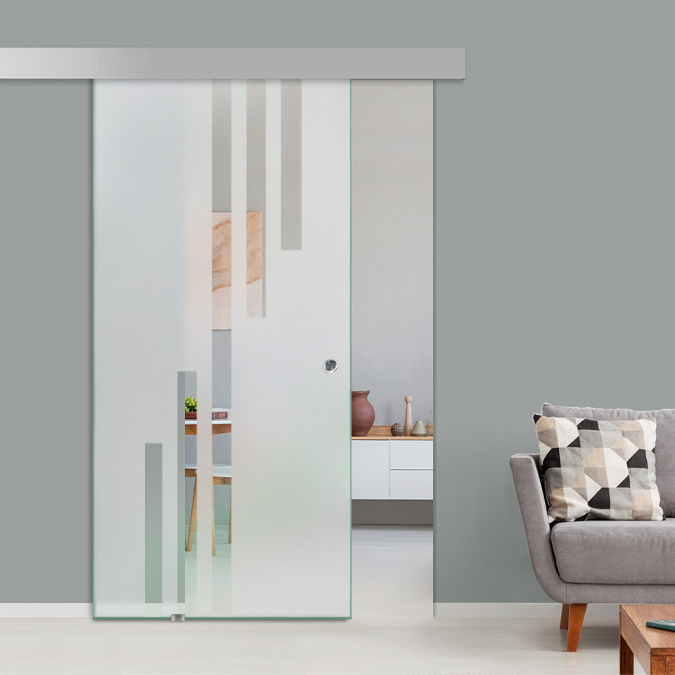 Sliding Glass Barn Door Alu100 SGBD - 1601 - DoorDiscounter