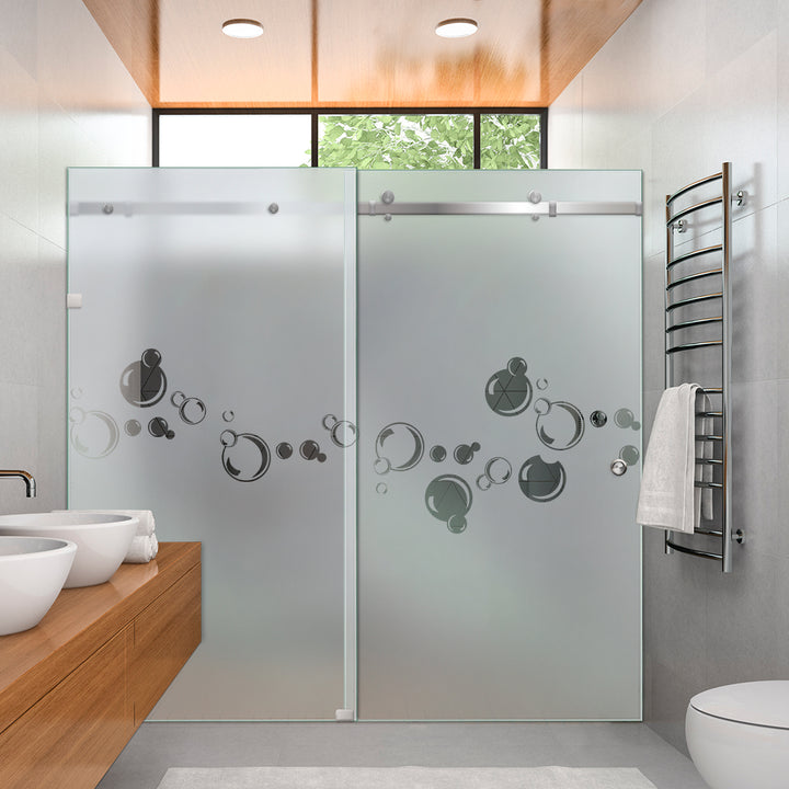 SHOWER GLASS SLIDING DOORS SGSD - 2796 - DoorDiscounter