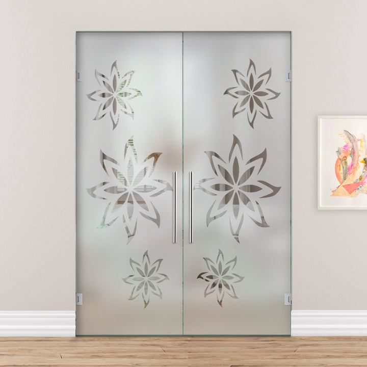 Double Swing Glass Door SGD2 - 3807 - DoorDiscounter