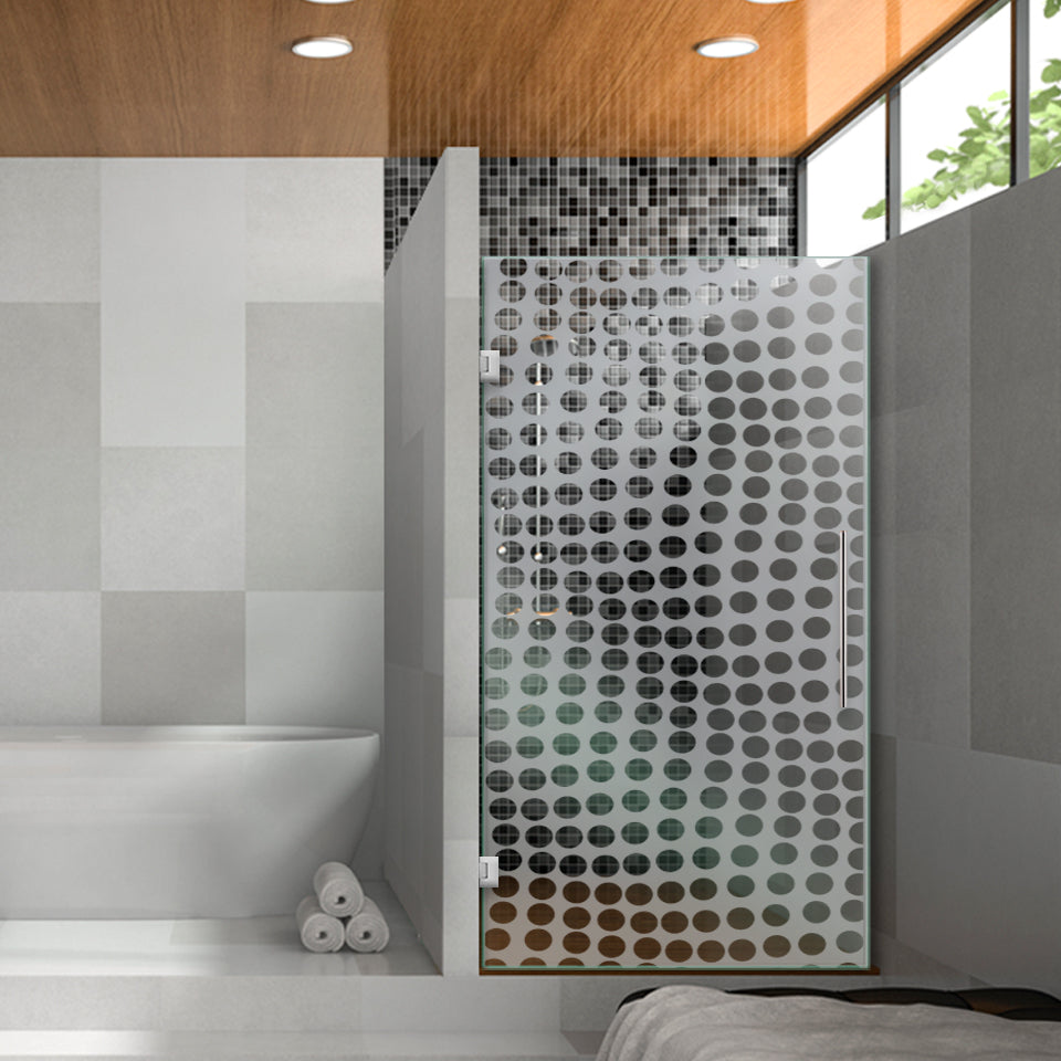Frameless Shower Glass Door FGDS - 2912 - DoorDiscounter