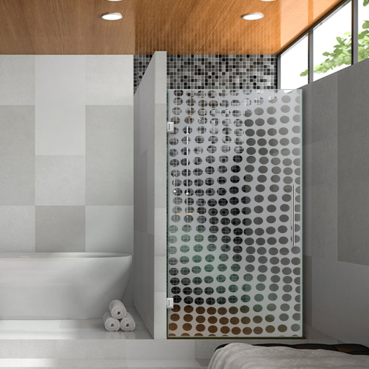 Frameless Shower Glass Door FGDS - 2912 - DoorDiscounter
