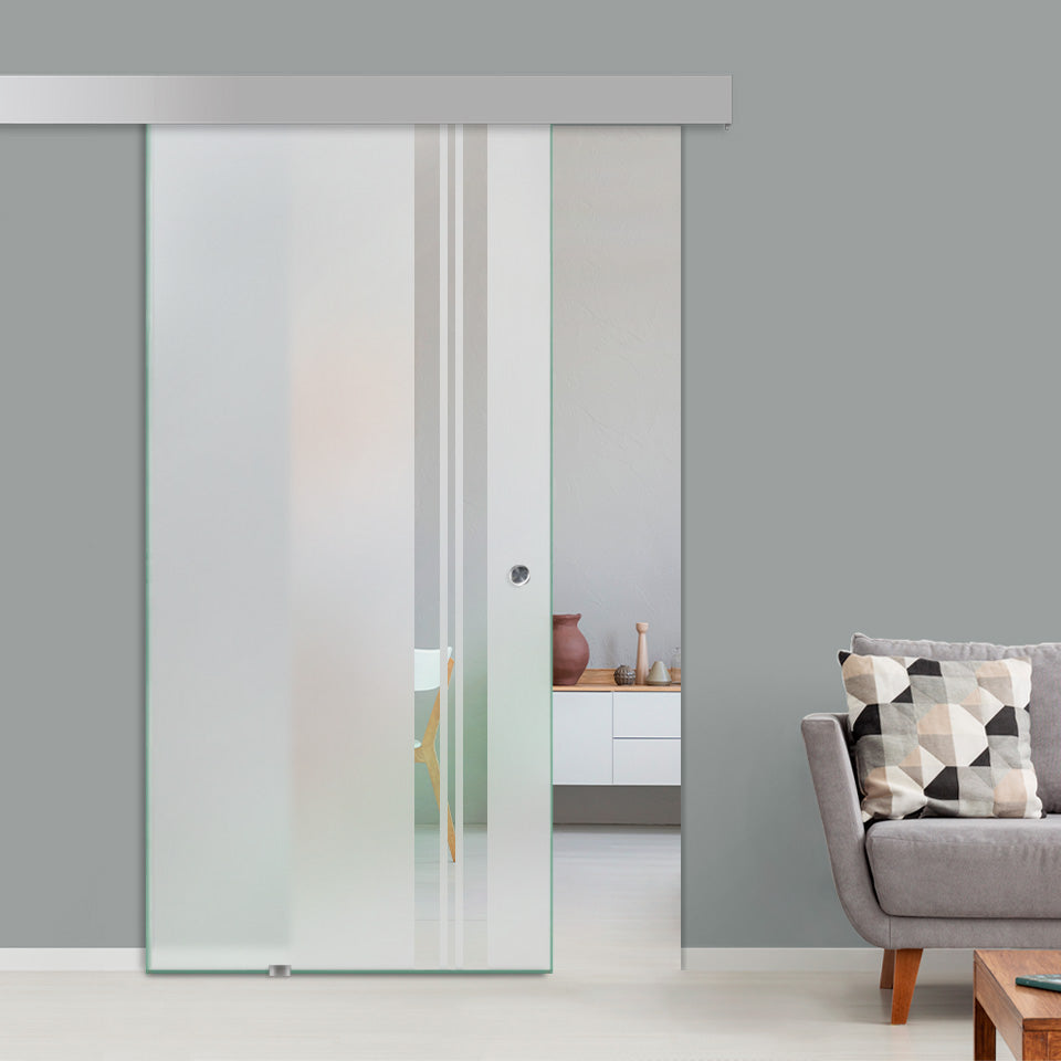 Sliding Glass Barn Door Alu100 SGBD - 1580 - DoorDiscounter