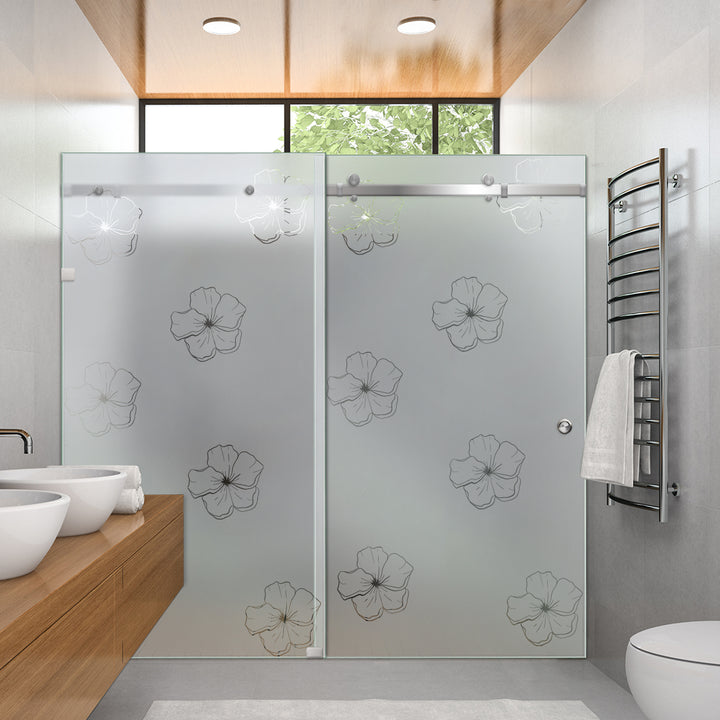 SHOWER GLASS SLIDING DOORS SGSD - 2821 - DoorDiscounter