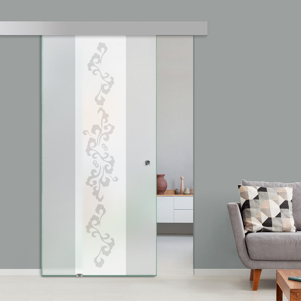 Sliding Glass Barn Door Alu100 SGBD - 1464 - DoorDiscounter