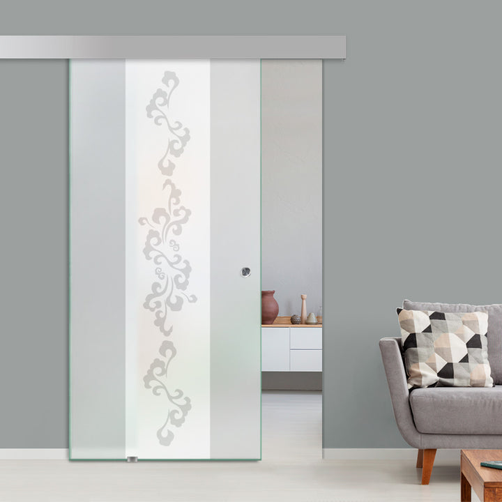 Sliding Glass Barn Door Alu100 SGBD - 1464 - DoorDiscounter