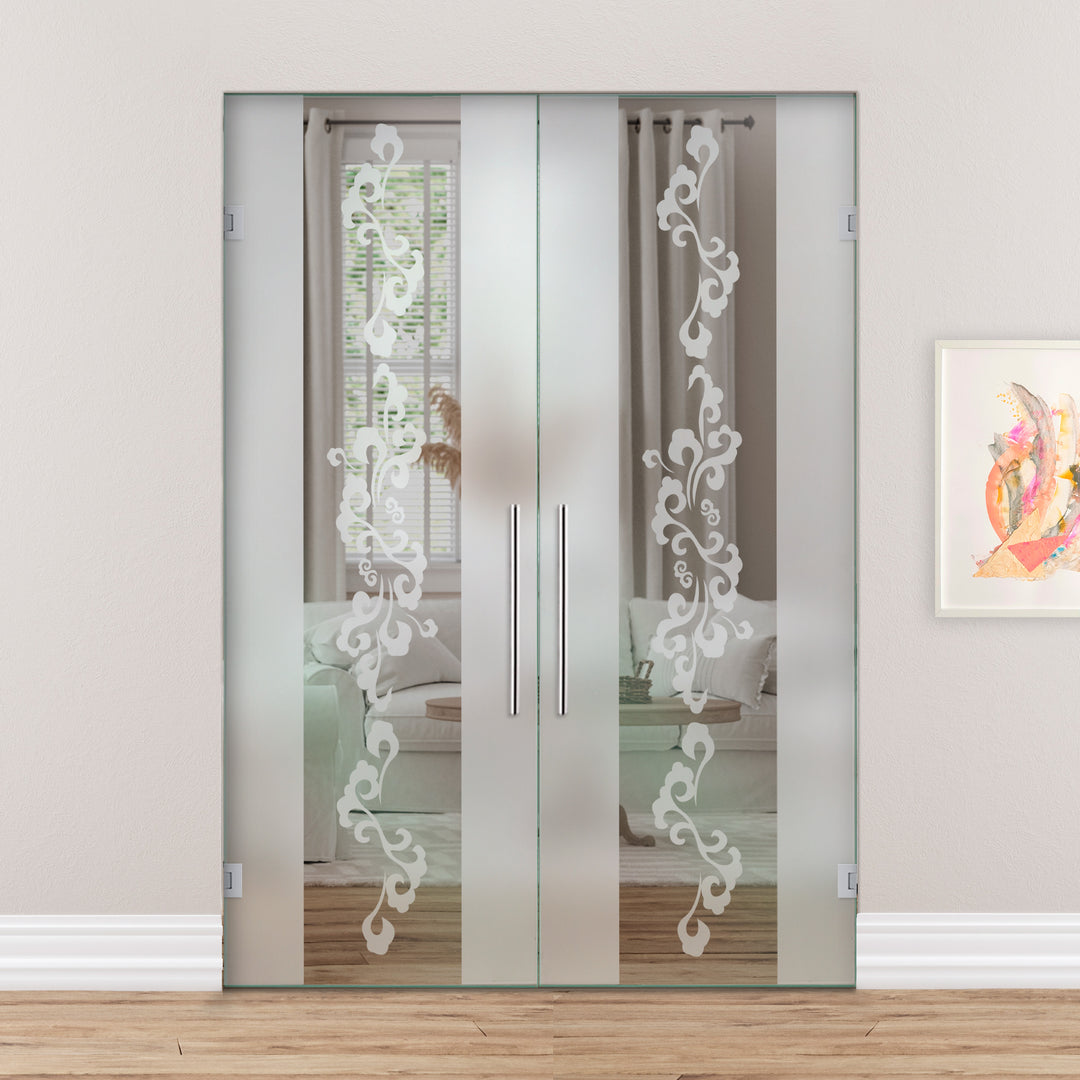 Double Swing Glass Door SGD2 - 1831 - DoorDiscounter