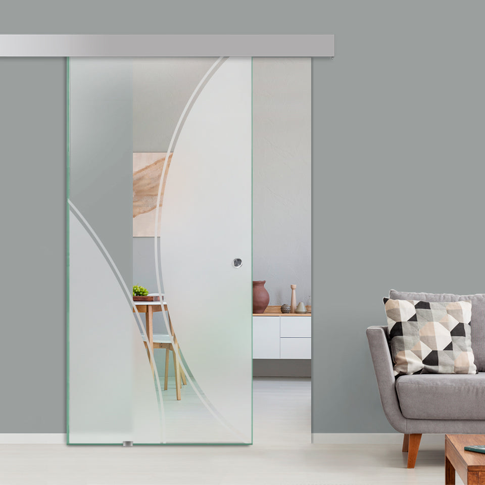 Sliding Glass Barn Door Alu100 SGBD - 1479 - DoorDiscounter
