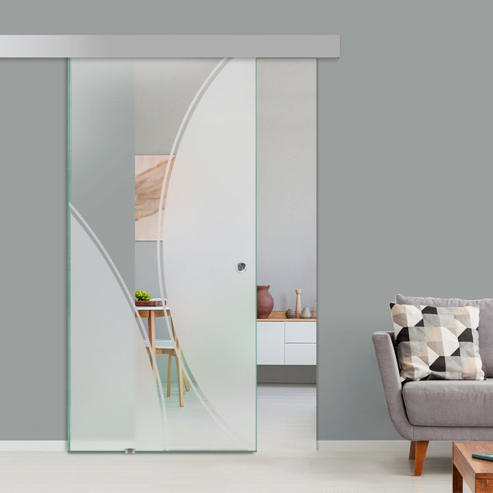 Sliding Glass Barn Door Alu100 SGBD - 1479 - DoorDiscounter
