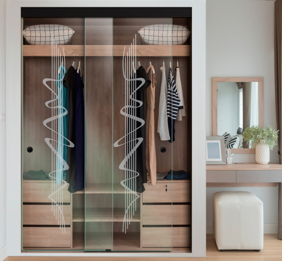FRAMELESS CLOSET GLASS SLIDING BYPASS DOOR FSGD - 2412 - DoorDiscounter