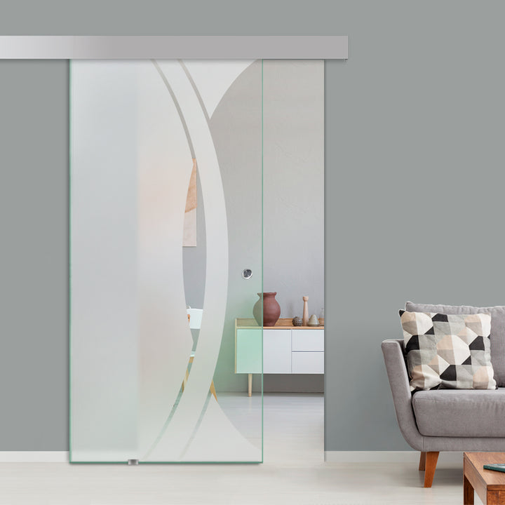 Sliding Glass Barn Door Alu100 SGBD - 1489 - DoorDiscounter