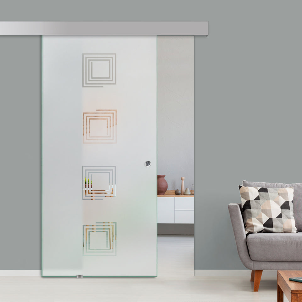 Sliding Glass Barn Door Alu100 SGBD - 1486 - DoorDiscounter