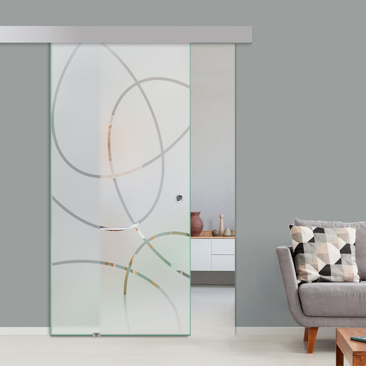 Sliding Glass Barn Door Alu100 SGBD - 1571 - DoorDiscounter