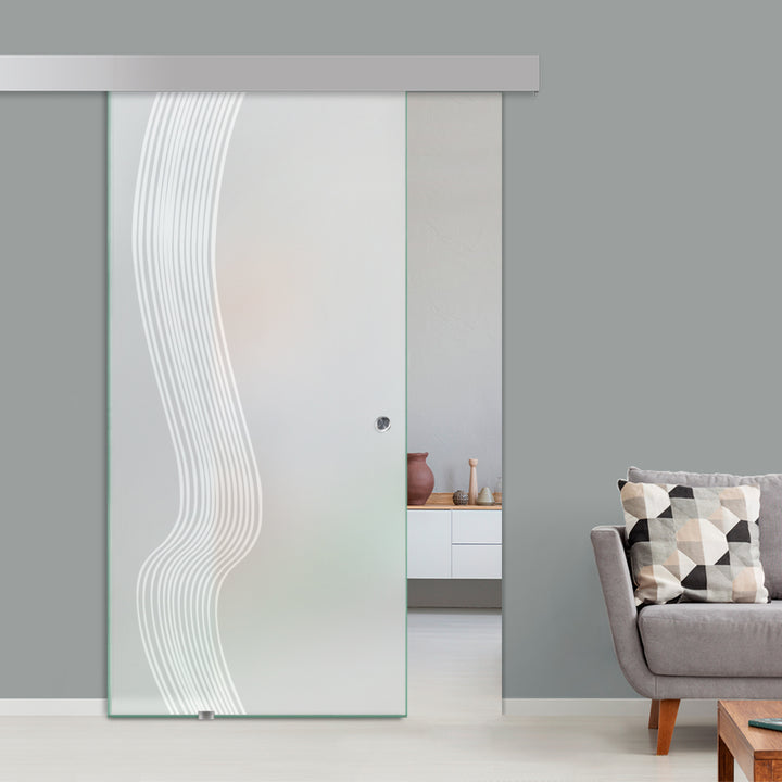 Sliding Glass Barn Door Alu100 SGBD - 1579 - DoorDiscounter