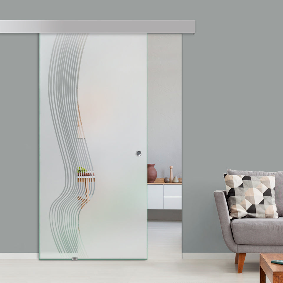 Sliding Glass Barn Door Alu100 SGBD - 1579 - DoorDiscounter