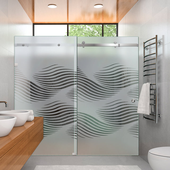 SHOWER GLASS SLIDING DOORS SGSD - 2794 - DoorDiscounter