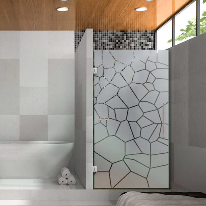 Frameless Shower Glass Door FGDS - 2902 - DoorDiscounter