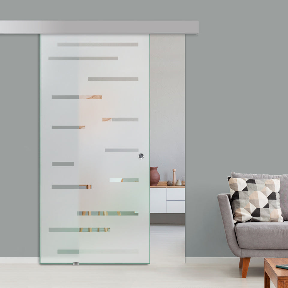 Sliding Glass Barn Door Alu100 SGBD - 1600 - DoorDiscounter