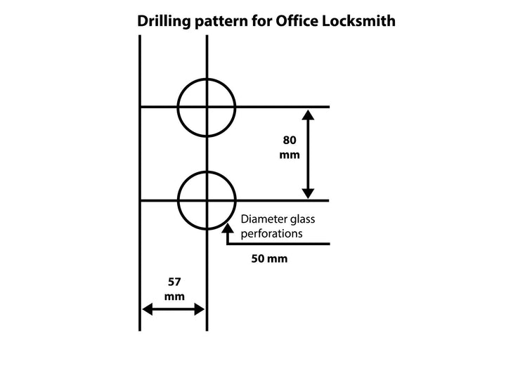 Office Lock (Square) OL11 - 1362 - DoorDiscounter