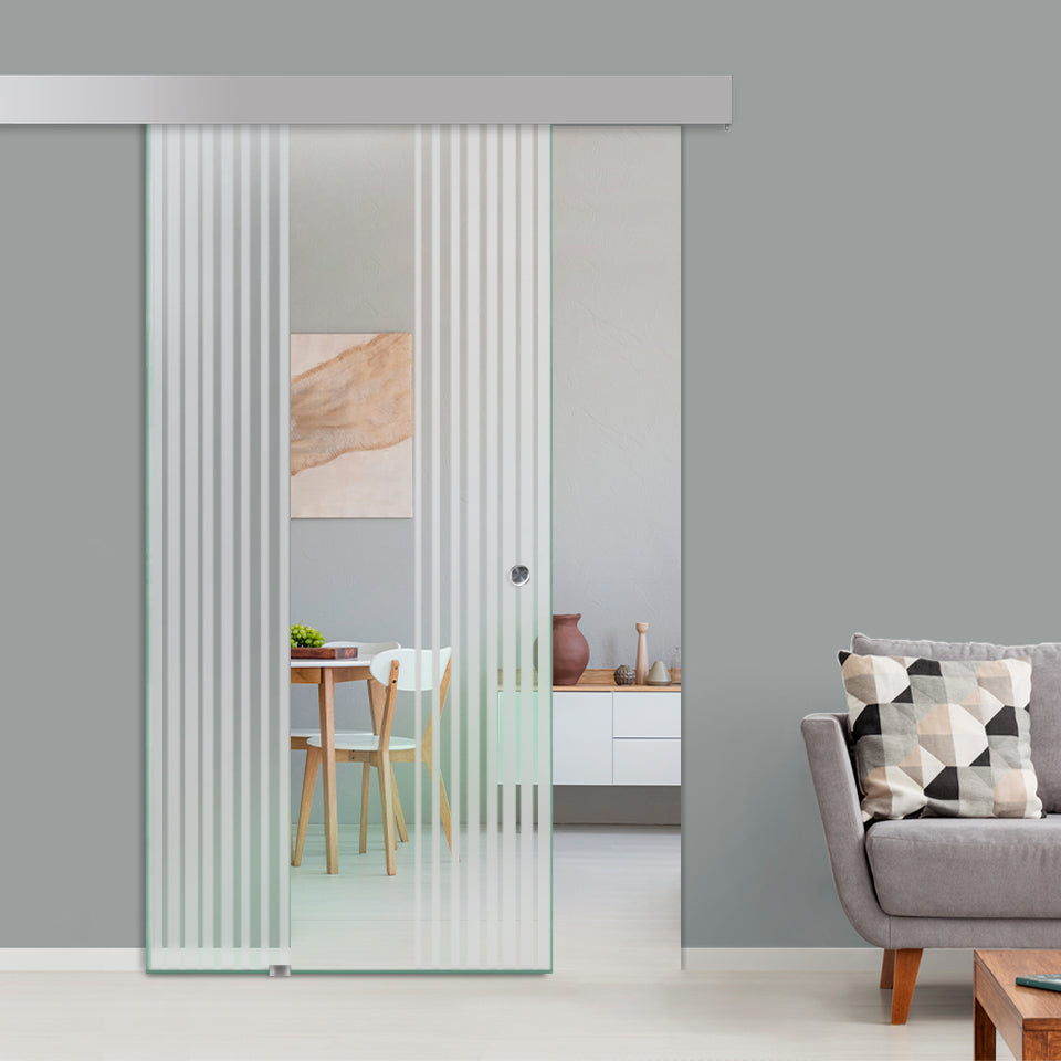 Sliding Glass Barn Door Alu100 SGBD - 1583 - DoorDiscounter