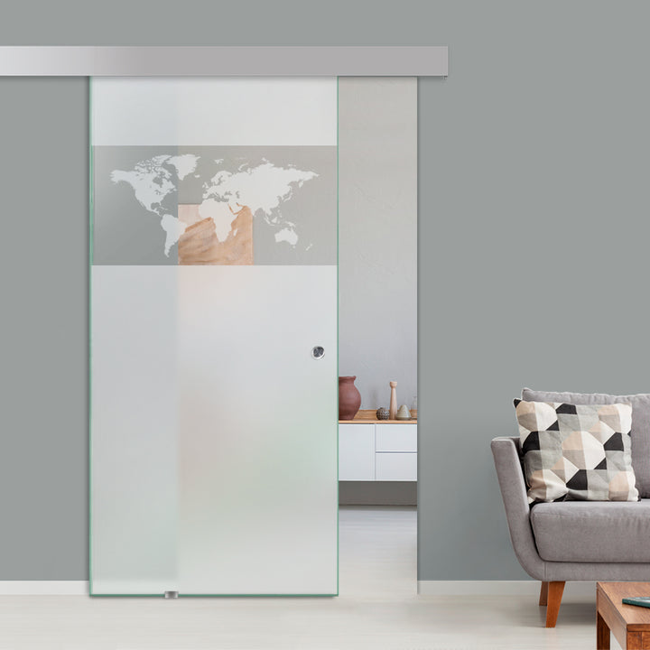 Sliding Glass Barn Door Alu100 SGBD - 1549 - DoorDiscounter
