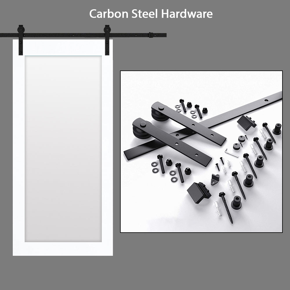 SHAKER PANEL SLIDING BARN DOOR SPSD - 3301 - DoorDiscounter