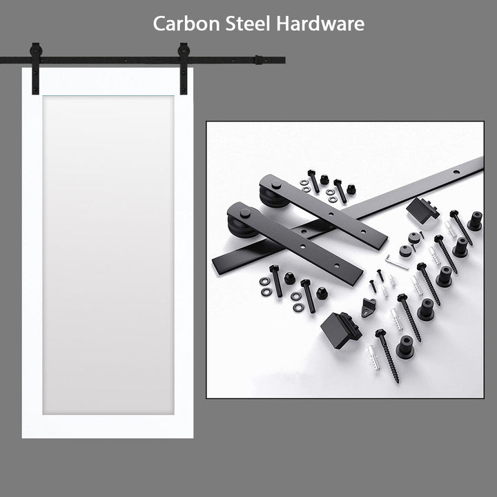SHAKER PANEL SLIDING BARN DOOR SPSD - 3301 - DoorDiscounter