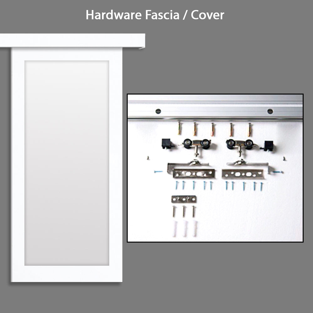 SHAKER PANEL SLIDING BARN DOOR SPSD - 1902 - DoorDiscounter