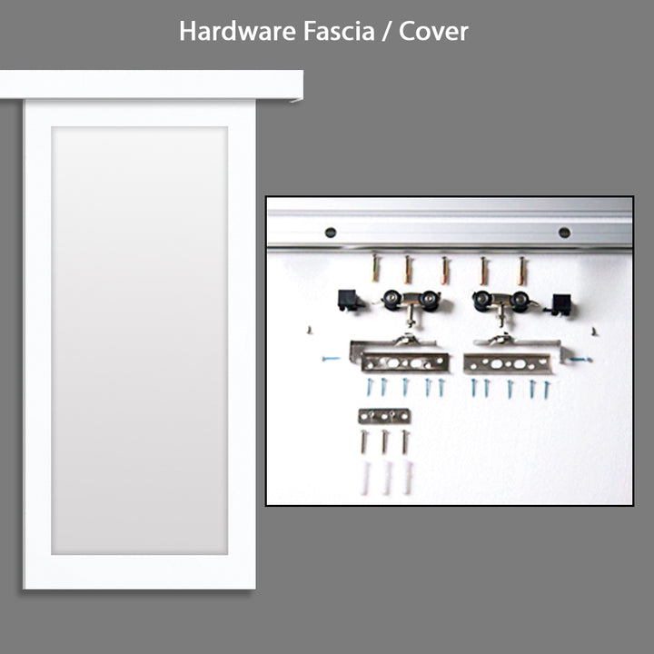 SHAKER PANEL SLIDING BARN DOOR SPSD - 1902 - DoorDiscounter