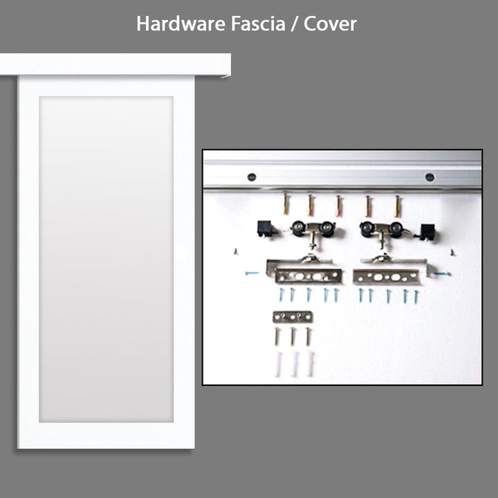 SHAKER PANEL SLIDING BARN DOOR SPSD - 3301 - DoorDiscounter